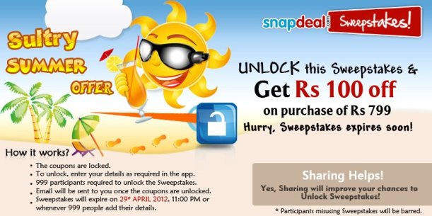 Snapdeal Cashback, Snapdeal Coupons